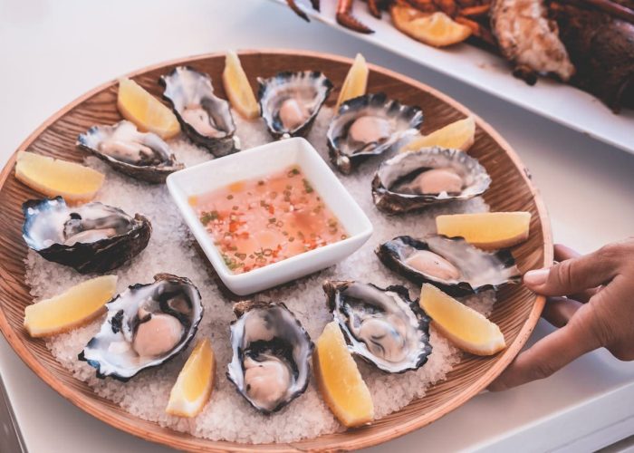 plateau d'huitres et de fruits de mer